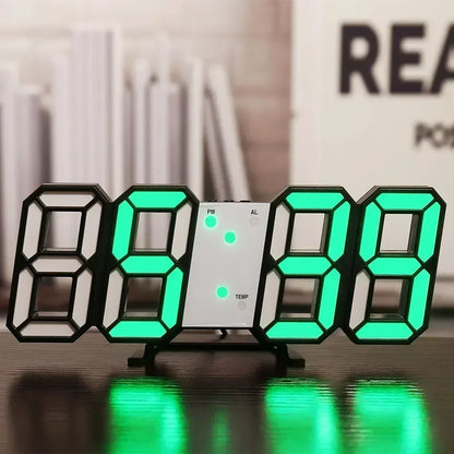 Voltiva TimeGlow — Digital LED Alarm Clock & Decor