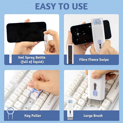 Voltiva CleanKit Pro — 7-in-1 Keyboard & Earphone Cleaning Kit
