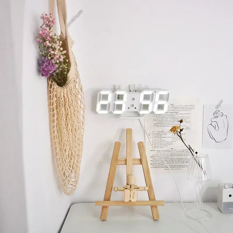 Voltiva TimeGlow — Digital LED Alarm Clock & Decor