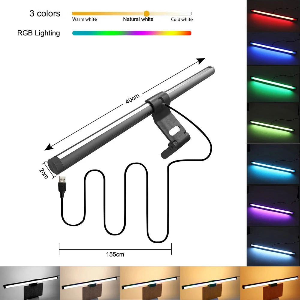 Voltiva ScreenGlow — RGB LED Monitor Light Bar