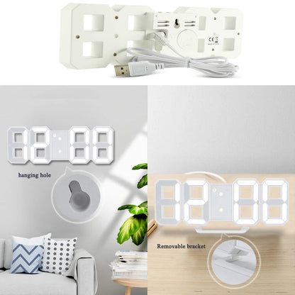 Voltiva PulseTime — 3D LED Digital Alarm Clock