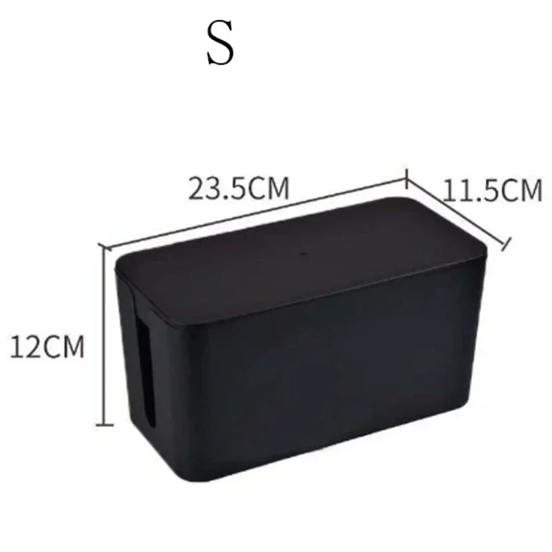 Voltiva CableVault — Desktop Power Strip & Cable Storage Box