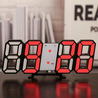 Voltiva TimeGlow — Digital LED Alarm Clock & Decor