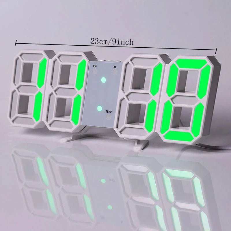 Voltiva PulseTime — 3D LED Digital Alarm Clock