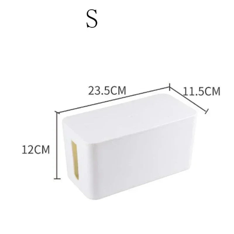 Voltiva CableVault — Desktop Power Strip & Cable Storage Box