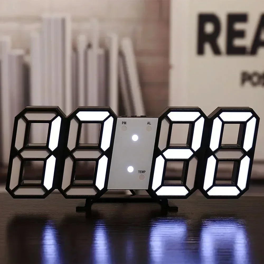 Voltiva TimeGlow — Digital LED Alarm Clock & Decor