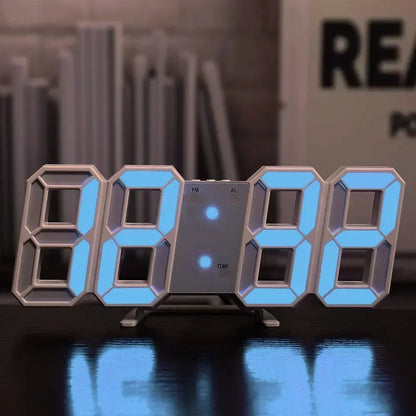 Voltiva TimeGlow — Digital LED Alarm Clock & Decor